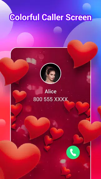 Color Call Screen - Call flash ဖန်သားပြင်ဓာတ်ပုံ 1