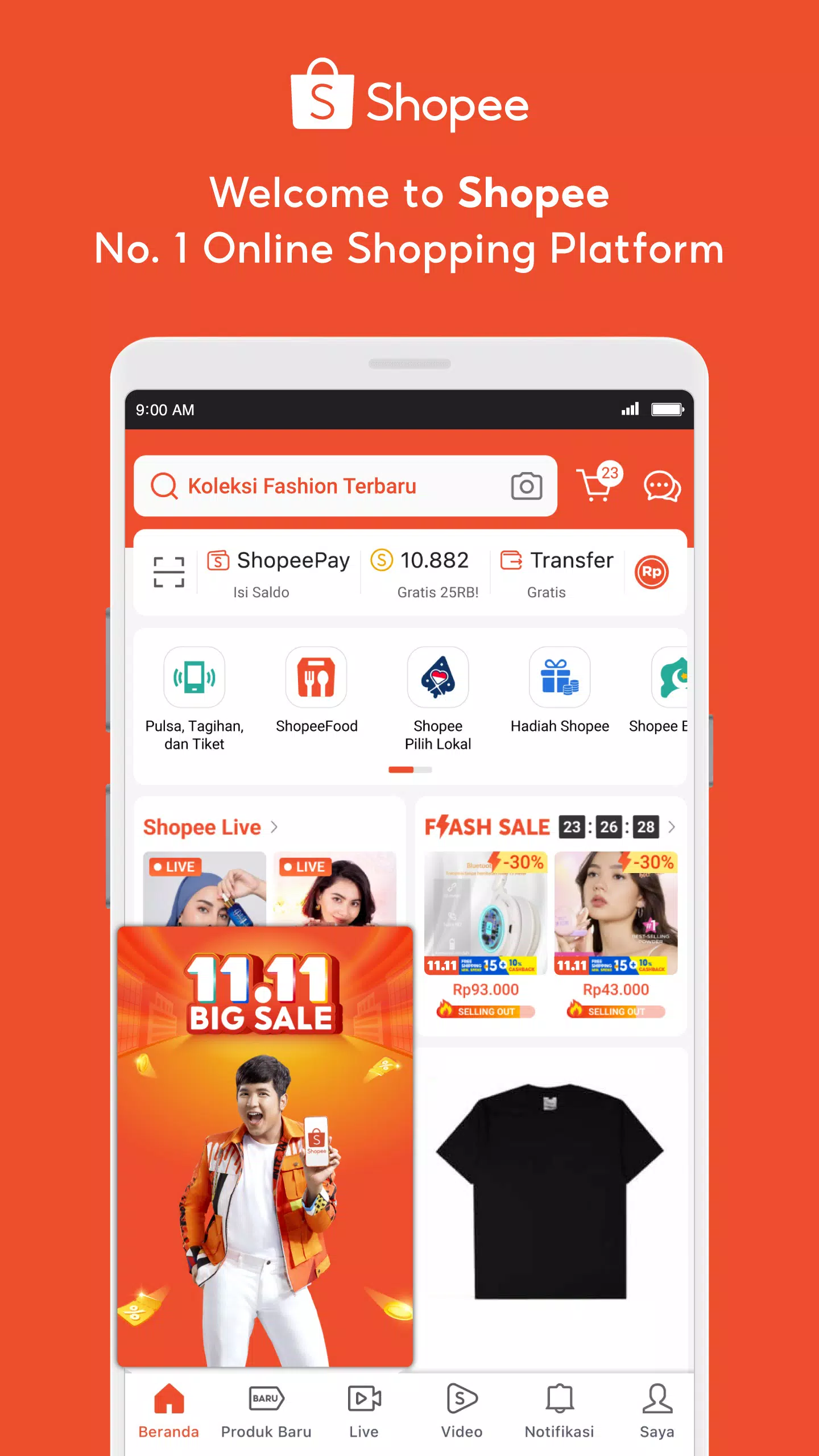 8.8 Shopee Live Maraton Screenshot 0