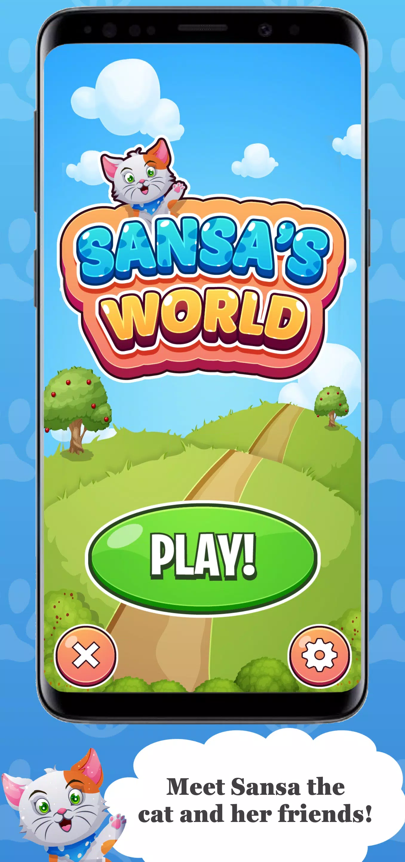 Sansa's World - Match 3 - Cat Screenshot 0