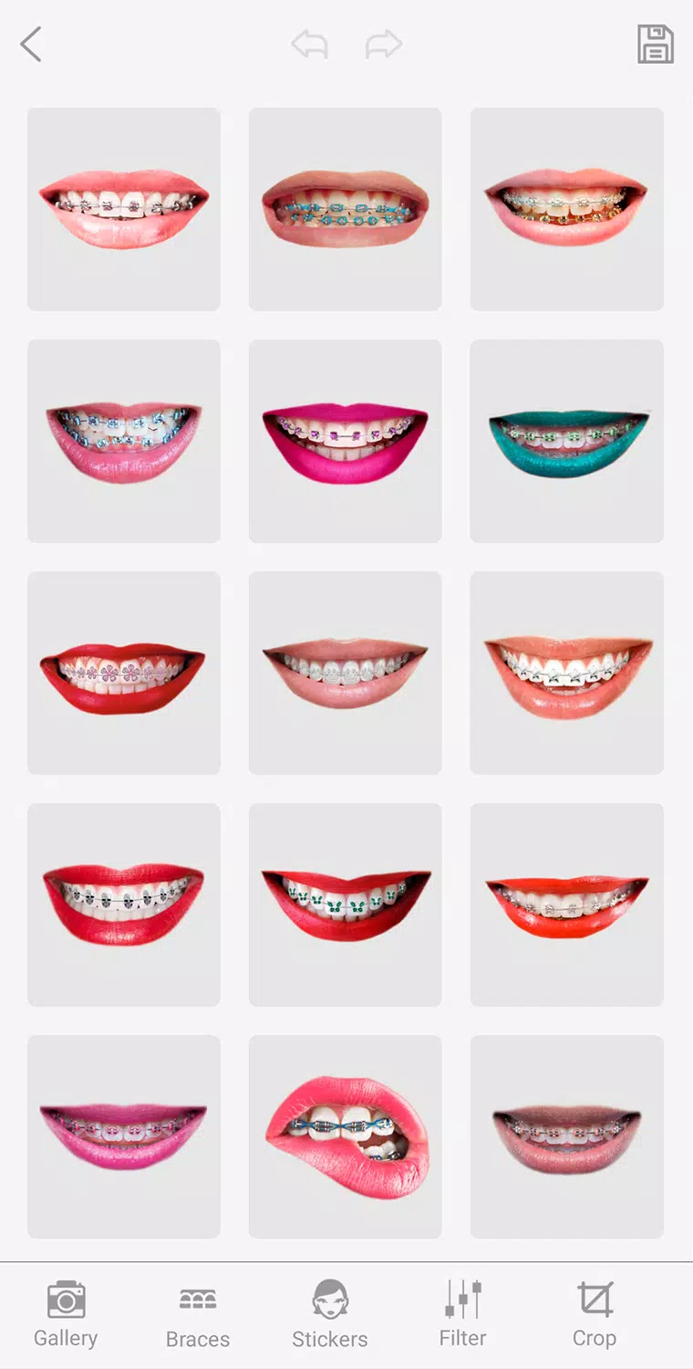 Braces Camera ဖန်သားပြင်ဓာတ်ပုံ 1