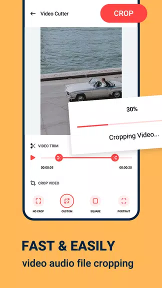 Video Cutter, Cropper, Audio C Screenshot 3