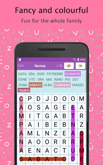 Word Search Italian dictionary Zrzut ekranu 2