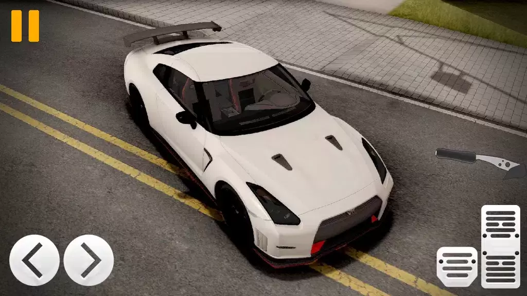 GTR: Nissan Car Driving Game Capture d'écran 0