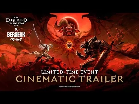 Diablo Ölümsüz X Berserk Crossover Etkinliği