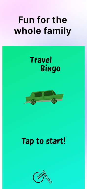 Travel Bingo - Road trip bingo Скриншот 0