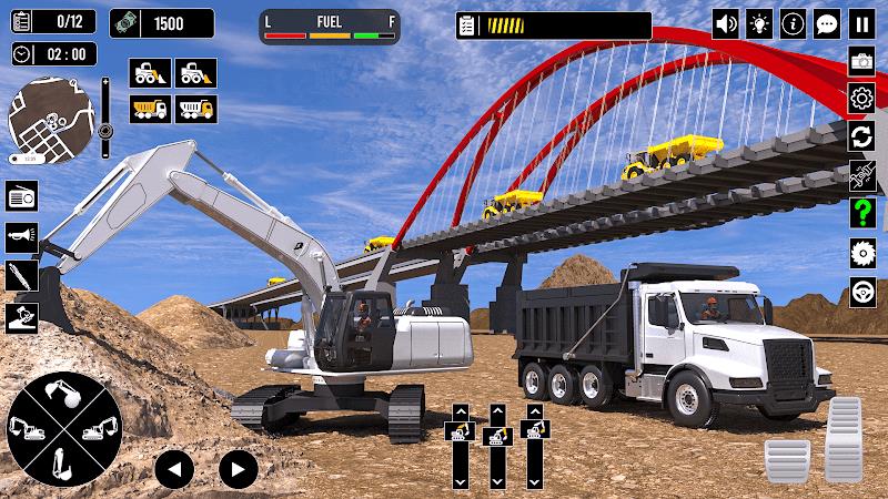 Construction Game: Truck Games Capture d'écran 0