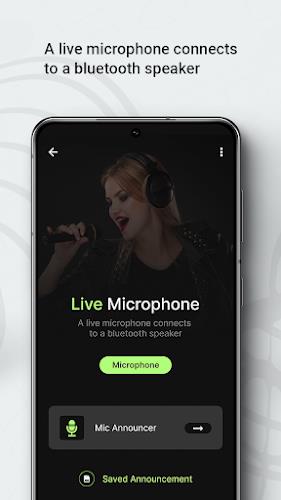 Live Bluetooth Mic to Speaker Скриншот 2