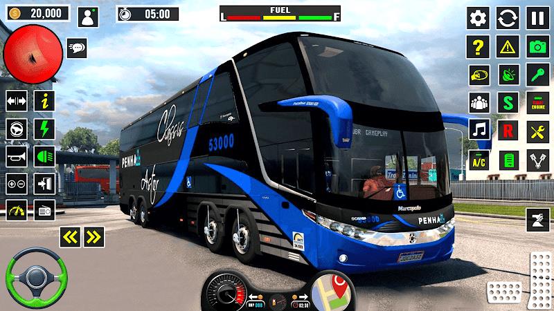 Bus Simulator: City Bus Games Tangkapan skrin 0