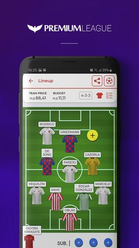 Premium League Fantasy Game應用截圖第3張