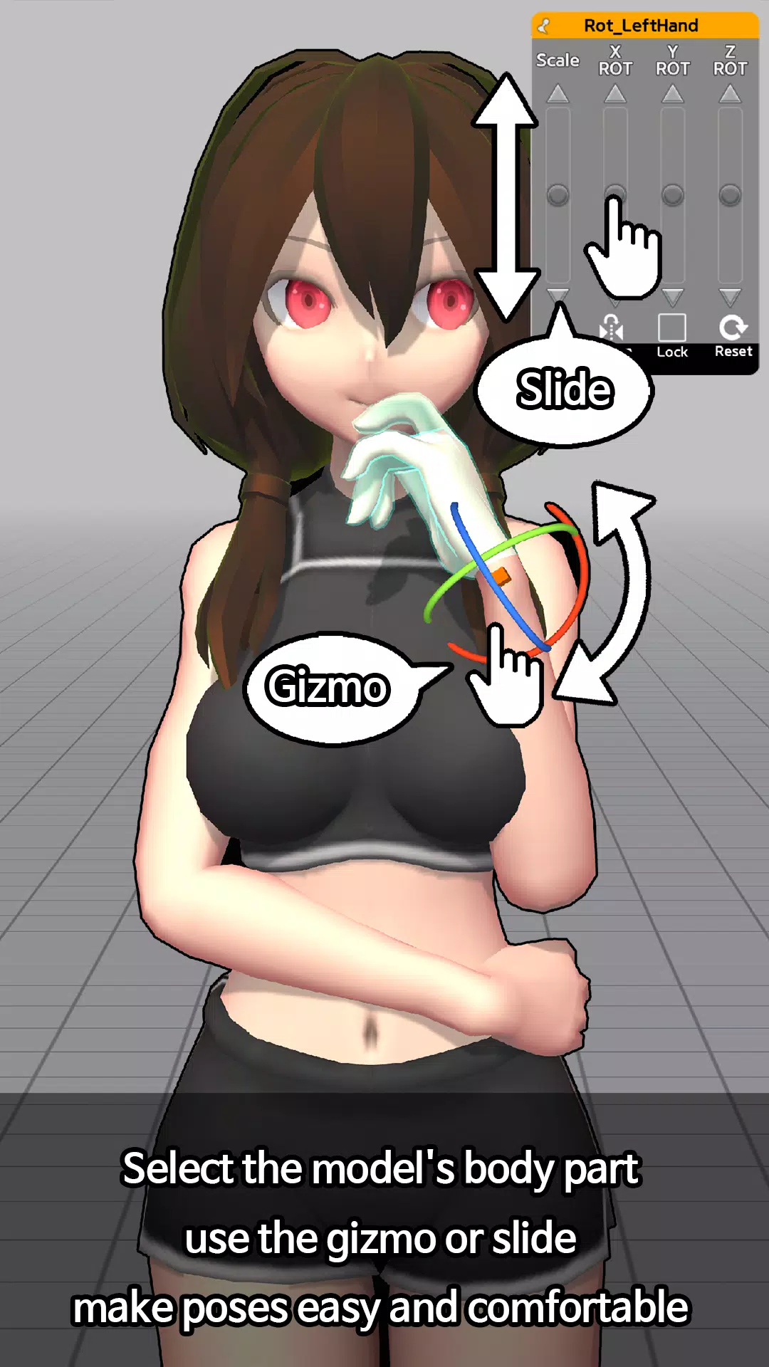 Easy Pose - 3D pose making app 스크린샷 0