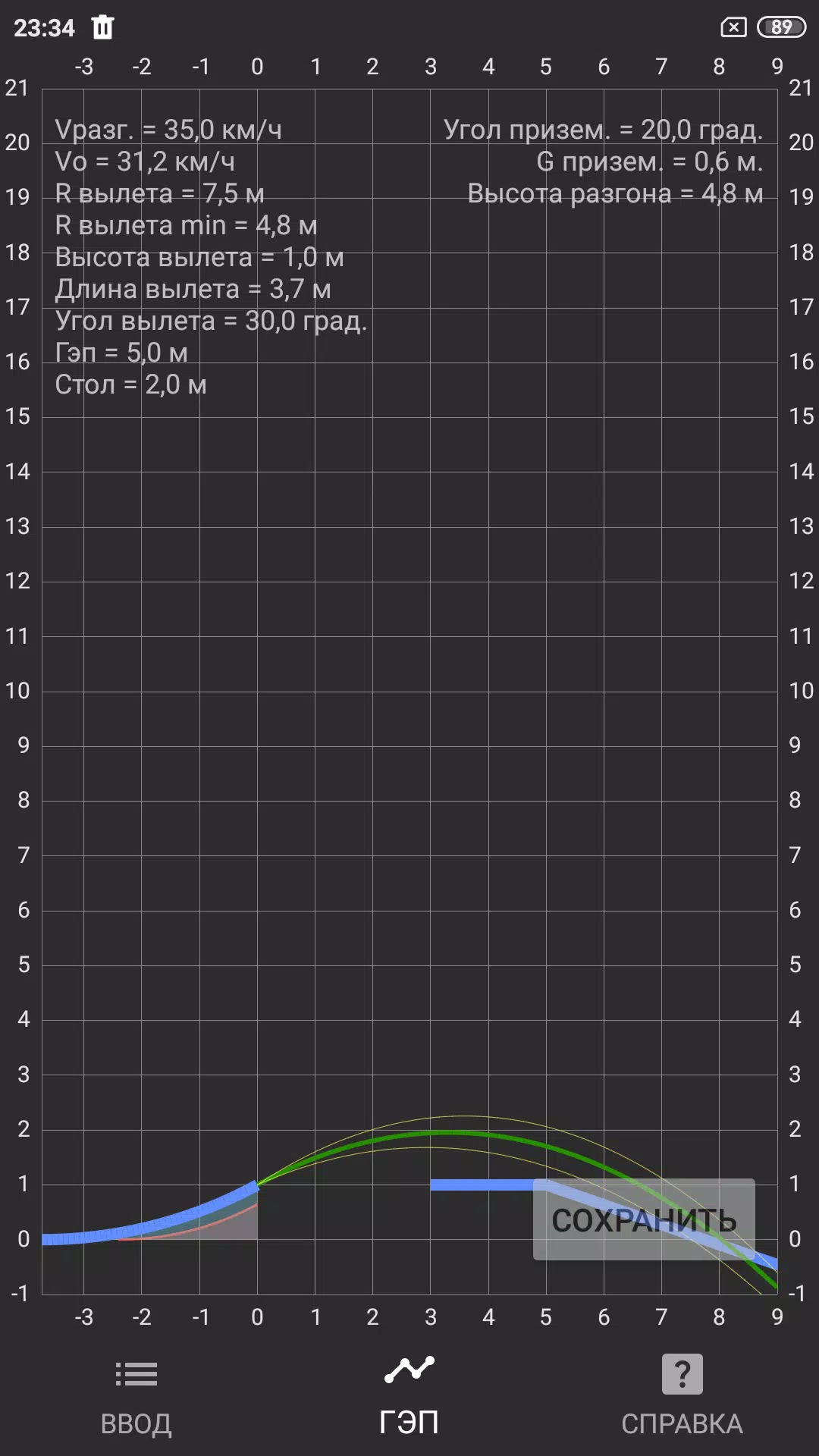 Gap Calculator Capture d'écran 1