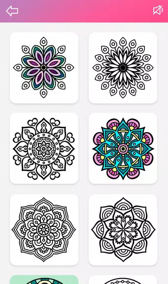 Mandala Color Game Antistress Captura de tela 1