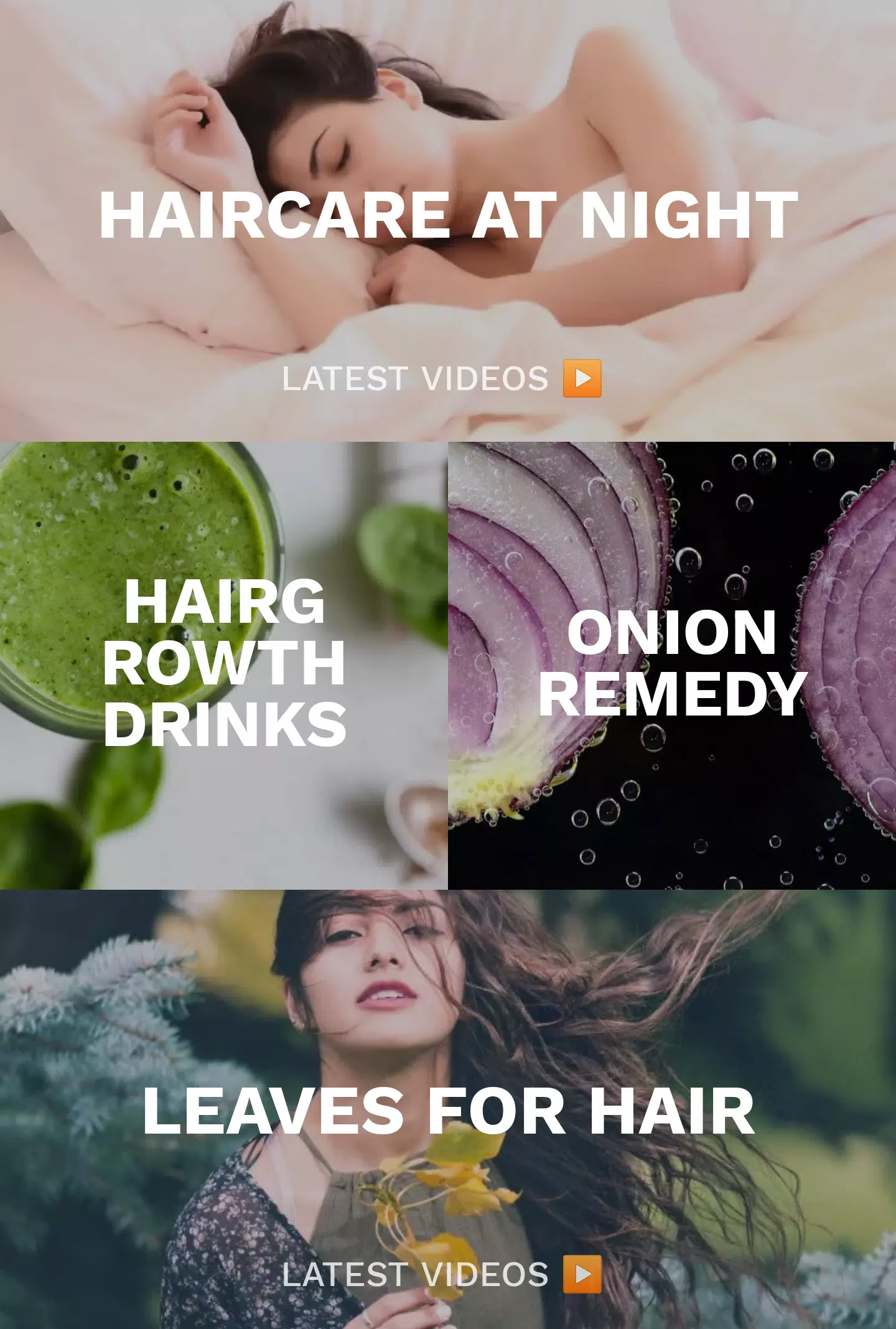 Haircare app for women ภาพหน้าจอ 0