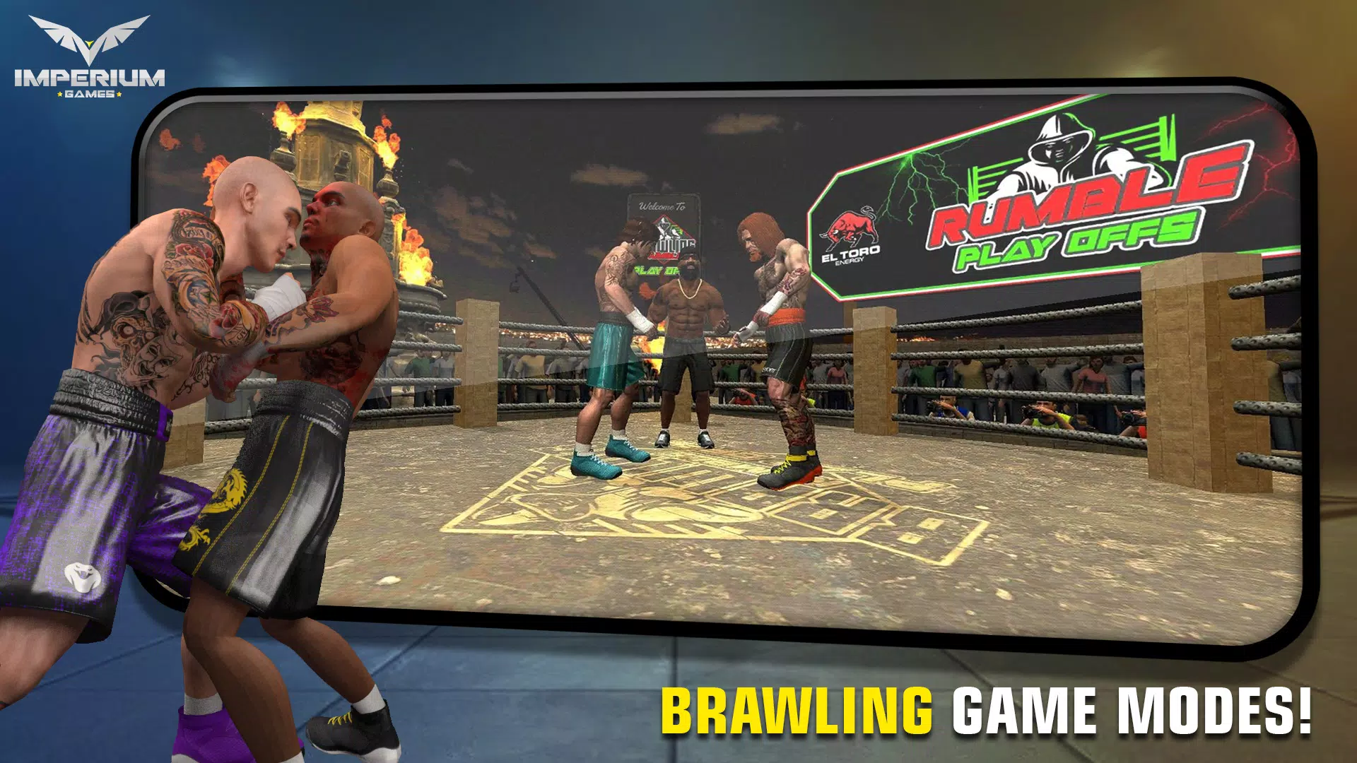 Bare Knuckle Brawl Captura de pantalla 3