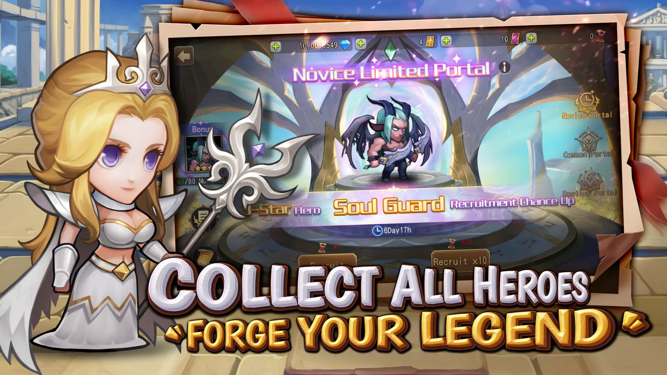 Crystal Legends Tangkapan skrin 0