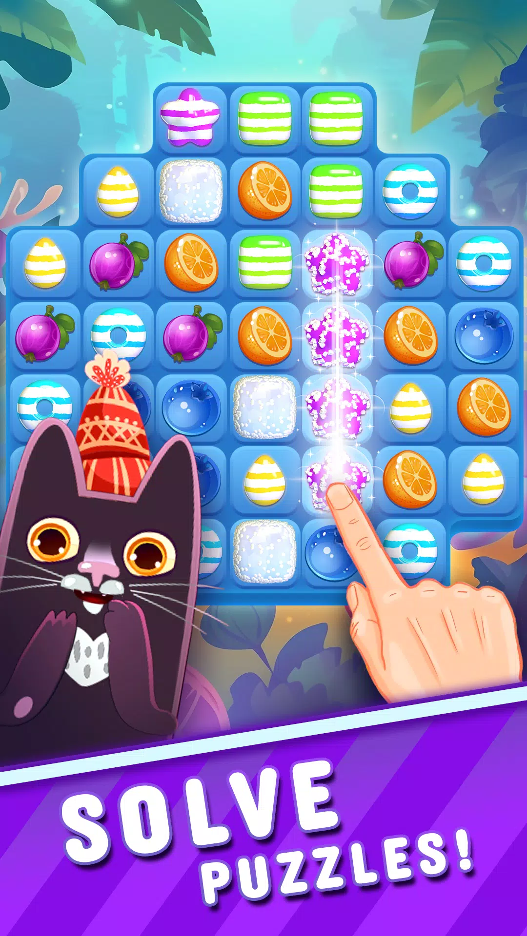 Bonbon: Match 3 Candy Puzzle ภาพหน้าจอ 0