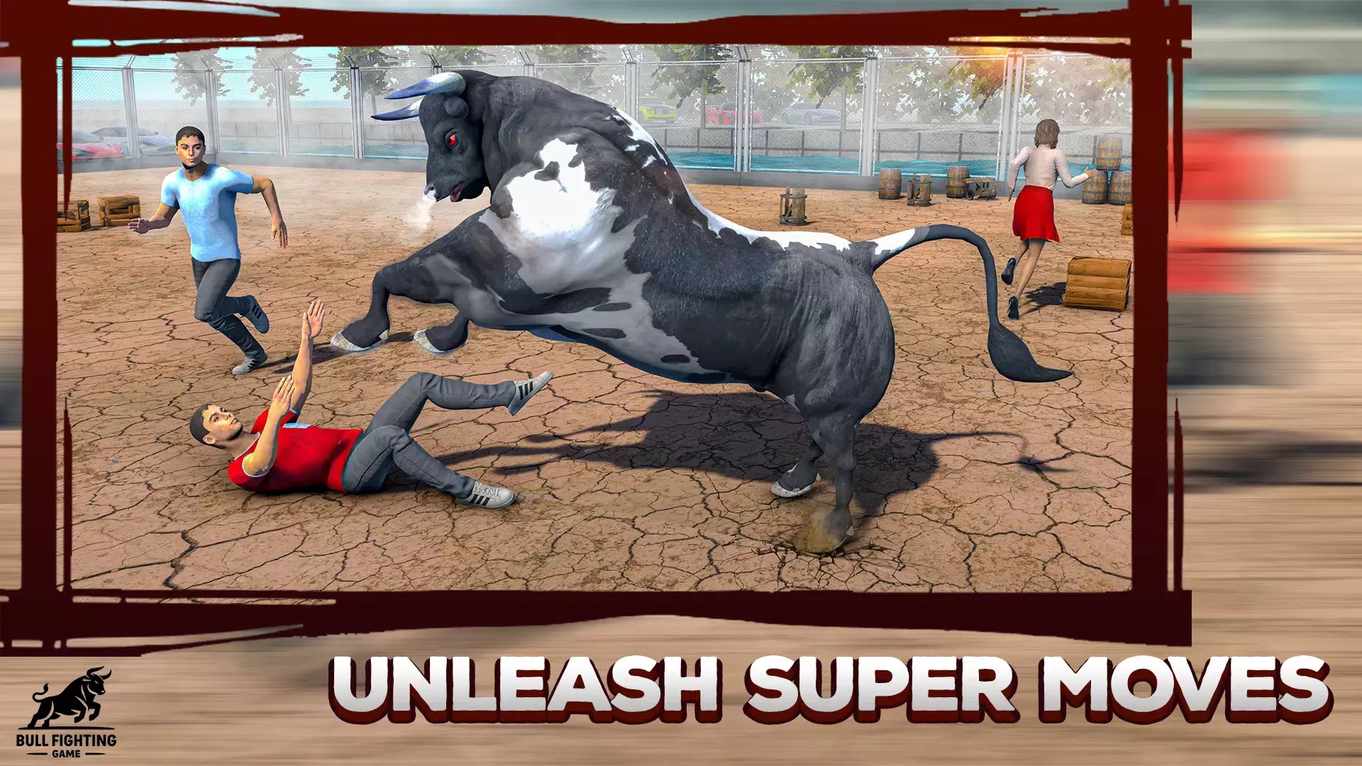 Bull Fighting Game: Bull Games Tangkapan skrin 2