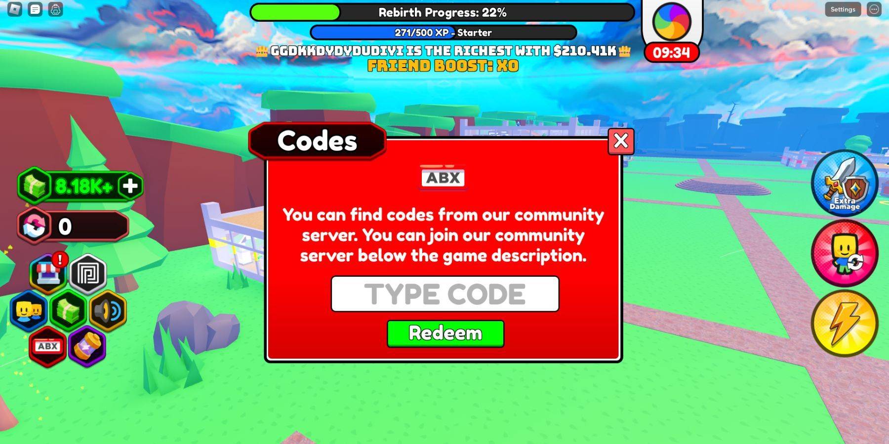 Code Redemption Instructions