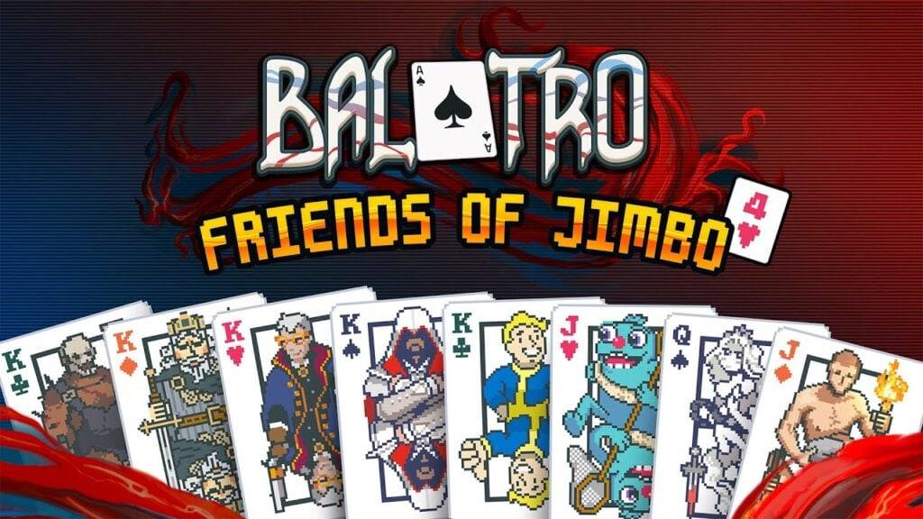 Balatro menjatuhkan pek kolab baru, Friends of Jimbo 4!