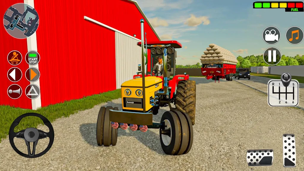 Cargo Tractor Farming Game 3D Capture d'écran 0