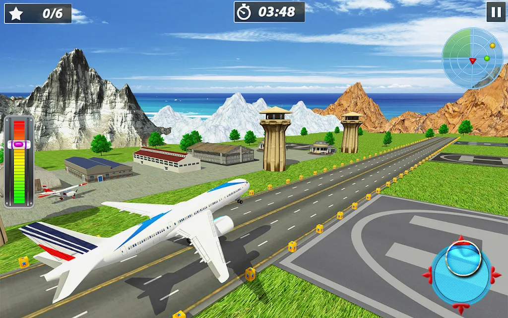 Real Airplane Flight Simulator ภาพหน้าจอ 0