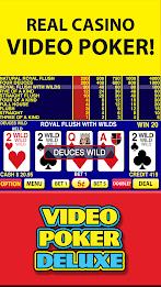 Video Poker Deluxe Ekran Görüntüsü 0