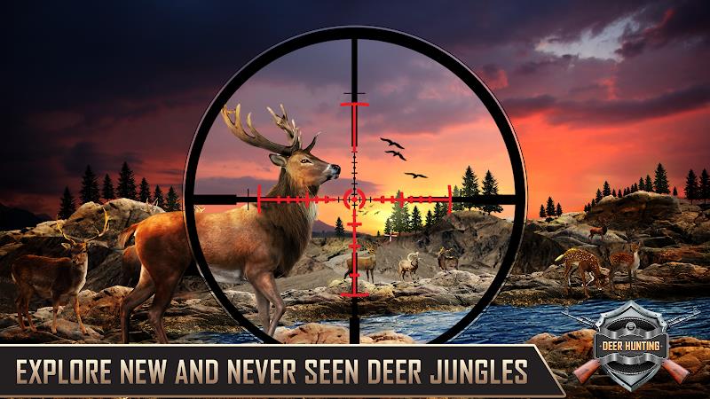 Deer Hunting Simulator Games Captura de pantalla 3