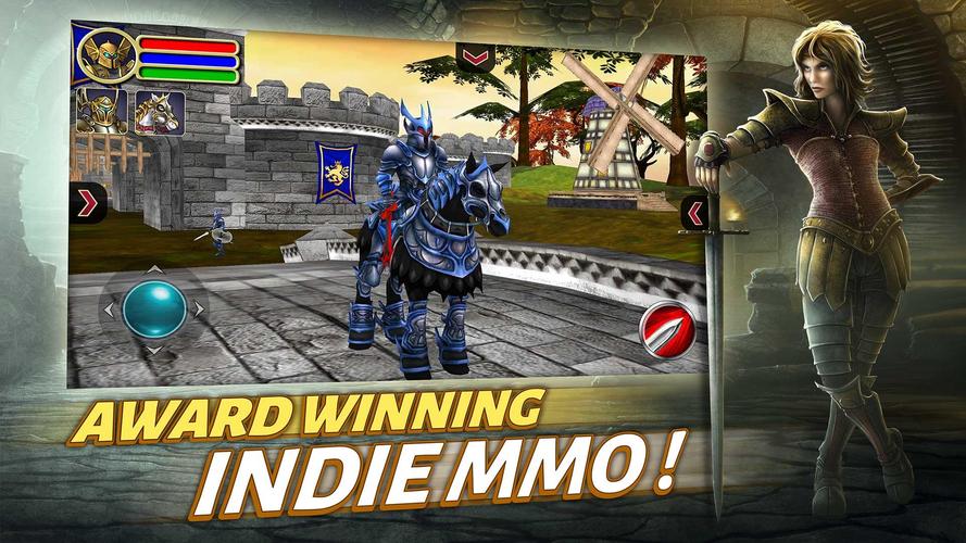 Sherwood Dungeon 3D MMO RPG Capture d'écran 0