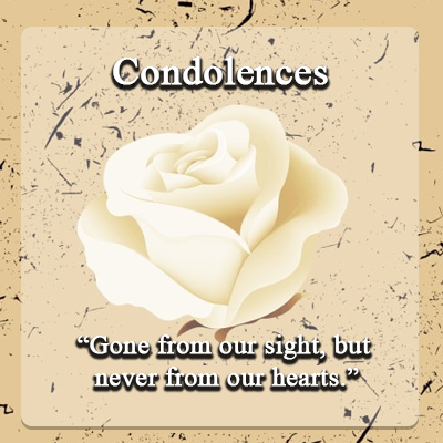 Condolences & Sympathy GIF Schermafbeelding 1