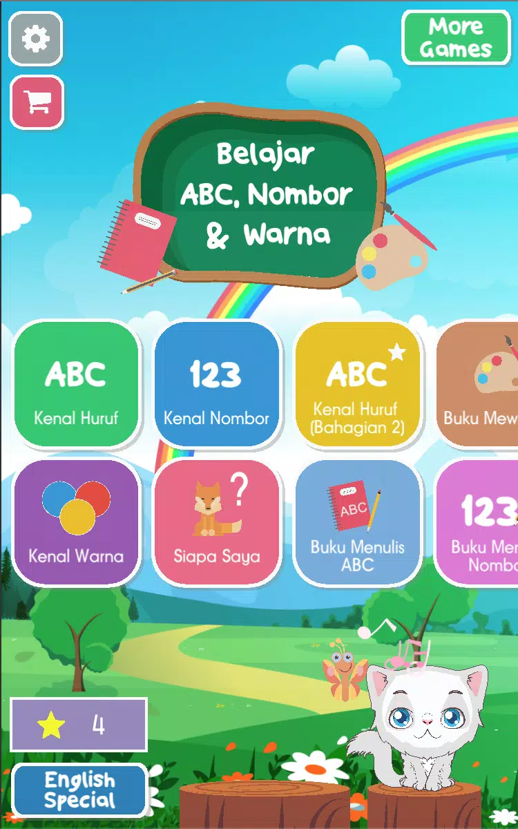 Belajar ABC, Nombor dan Warna Ekran Görüntüsü 3