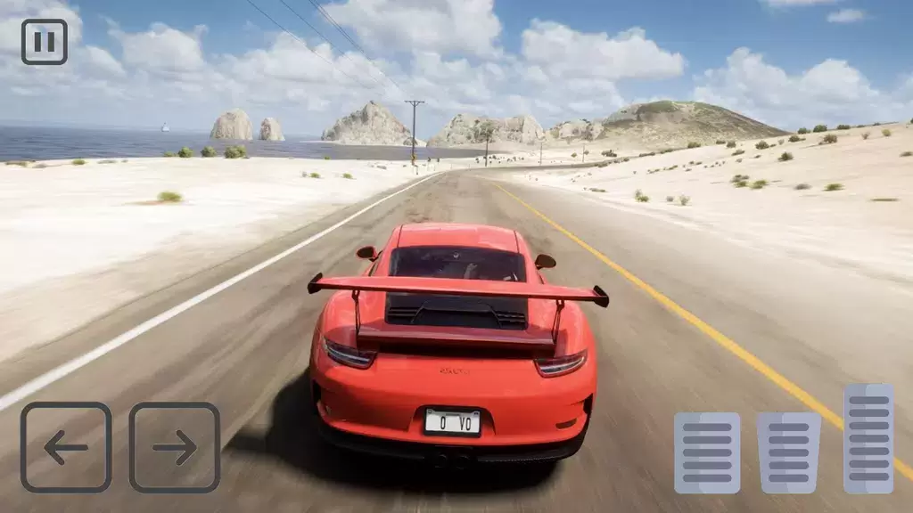 Racing Porsche Carrera 911 GT3 Tangkapan skrin 1