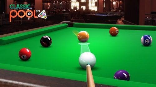 Classic Pool 3D: 8 Ball Schermafbeelding 1