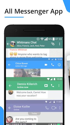 Multiple Messenger, Social App Скриншот 0