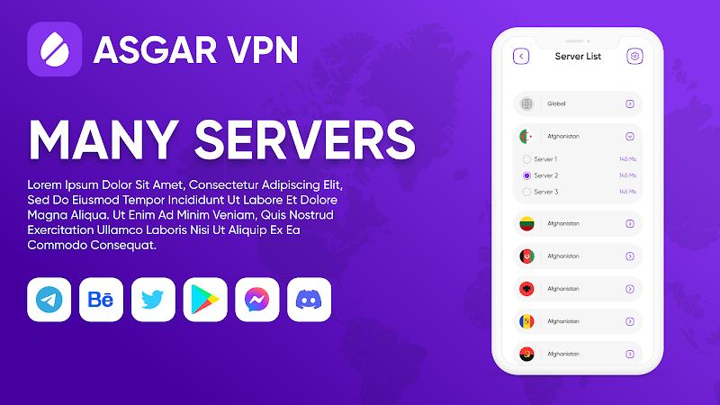 Schermata Asgar VPN 3