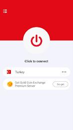 VPN Turkey - Use Turkey IP Ảnh chụp màn hình 1