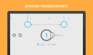 Ruler App: Measure centimeters 스크린샷 1