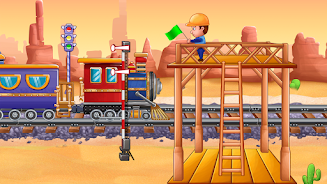 Truck wash train builder game Ảnh chụp màn hình 3