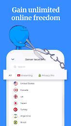 Atlas VPN: sicheres VPN-proxy Screenshot 3