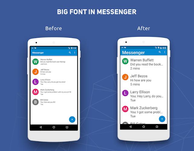 Big Font - Change Font Size & Text Size应用截图第2张