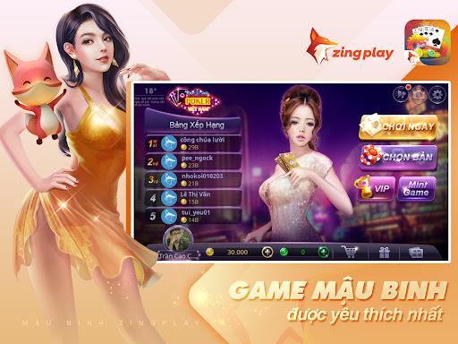 Poker VN ZingPlay ( Mậu Binh)应用截图第0张