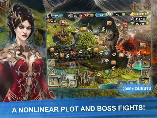 Blood of Titans: Card Battles 스크린샷 1