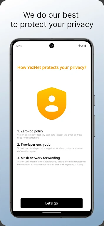 YezNet - Next generation VPN Ekran Görüntüsü 2