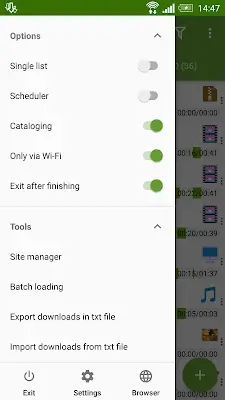 Advanced Download Manager Tangkapan skrin 2