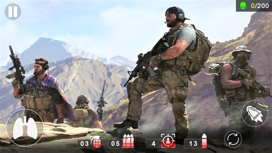 American Sniper Mission Games ဖန်သားပြင်ဓာတ်ပုံ 3