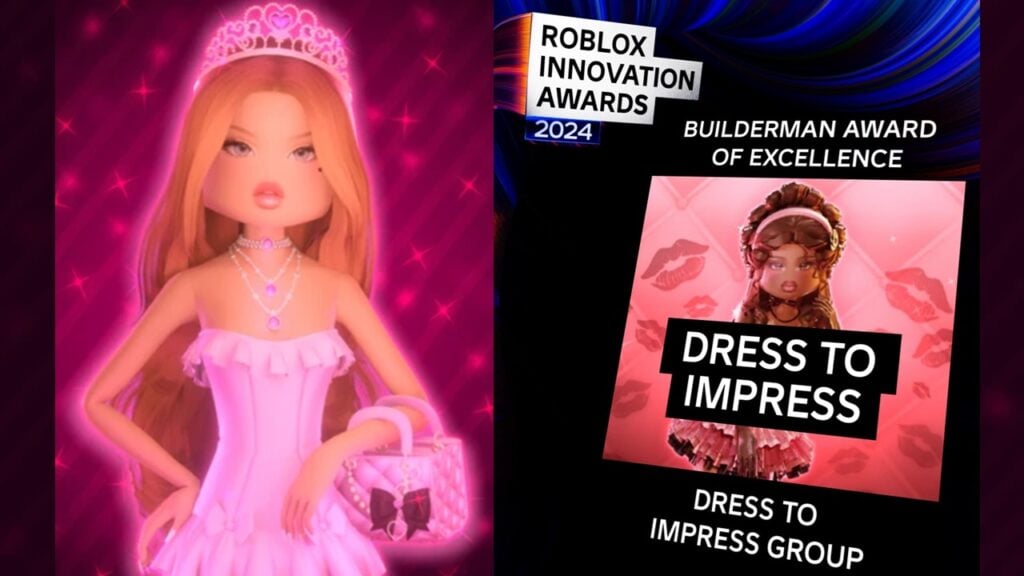 Roblox Innovation Awards 2024: Dress To Impress Trionfa