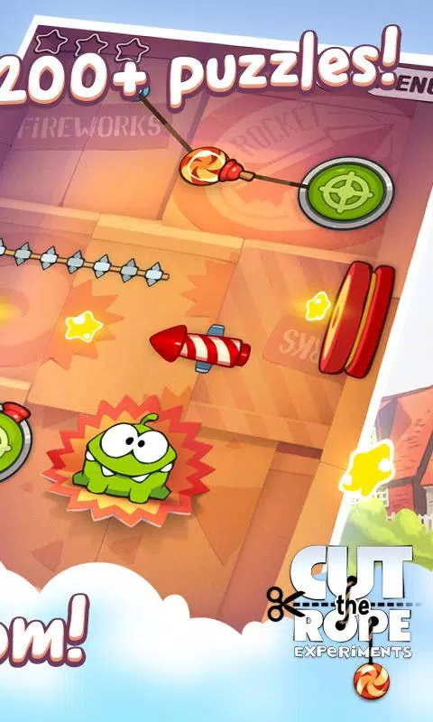 Cut the Rope: Experiments Captura de tela 1