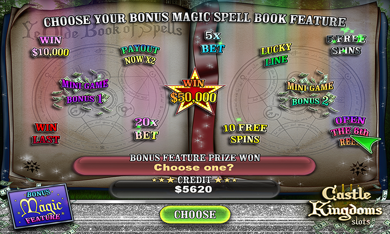 Castle Kingdoms Magic Dragon Legend Slots FREE ภาพหน้าจอ 2