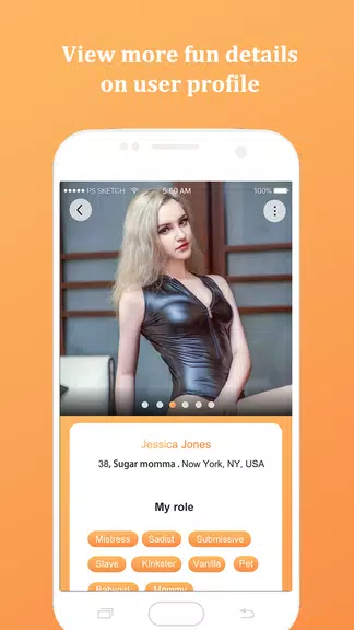 Kinky Dating App for BDSM, Kink & Fetish Captura de pantalla 2