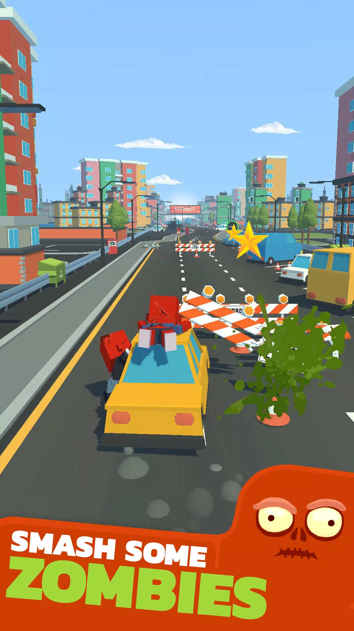 Zombie Road Rush Tangkapan skrin 1