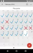 Goal & Habit Tracker Calendar Captura de pantalla 1